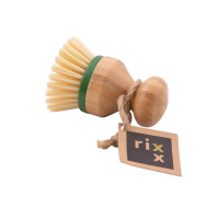 Afwasknop bamboe met vervangbare kop