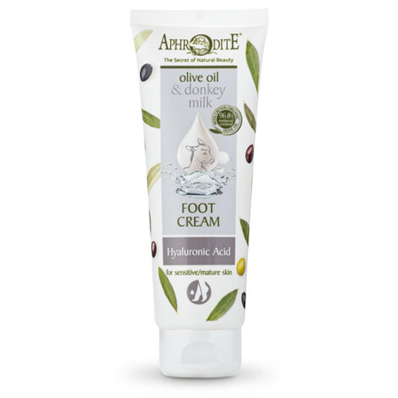 Aphrodite - Ezelinnenmelk Voetcrème (droge huid)