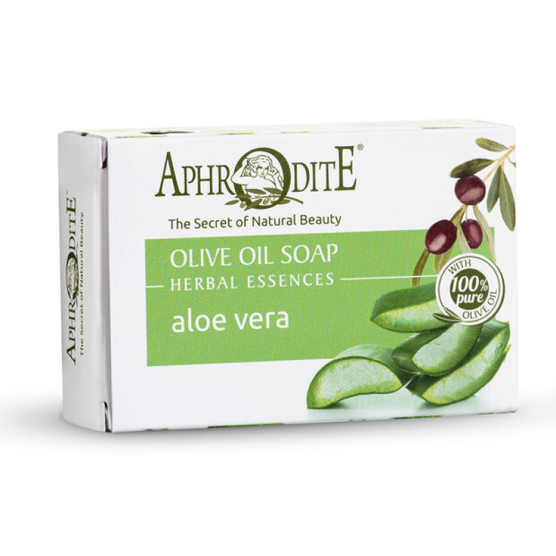 Aphrodite - Pure Olijfoliezeep Aloë Vera