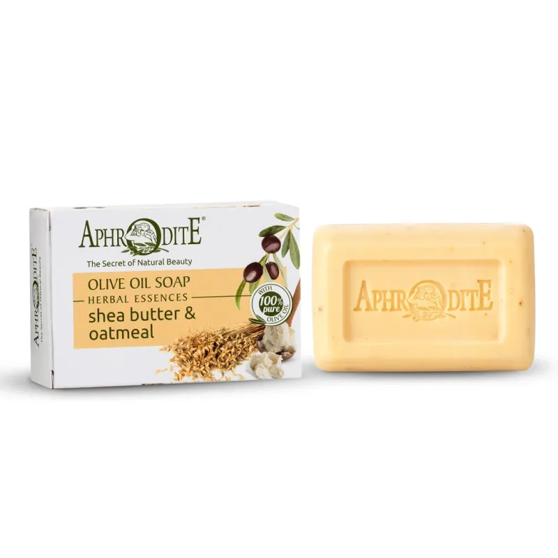 Aphrodite - Pure Olijfolie Scrubzeep Shea Butter en Havermout