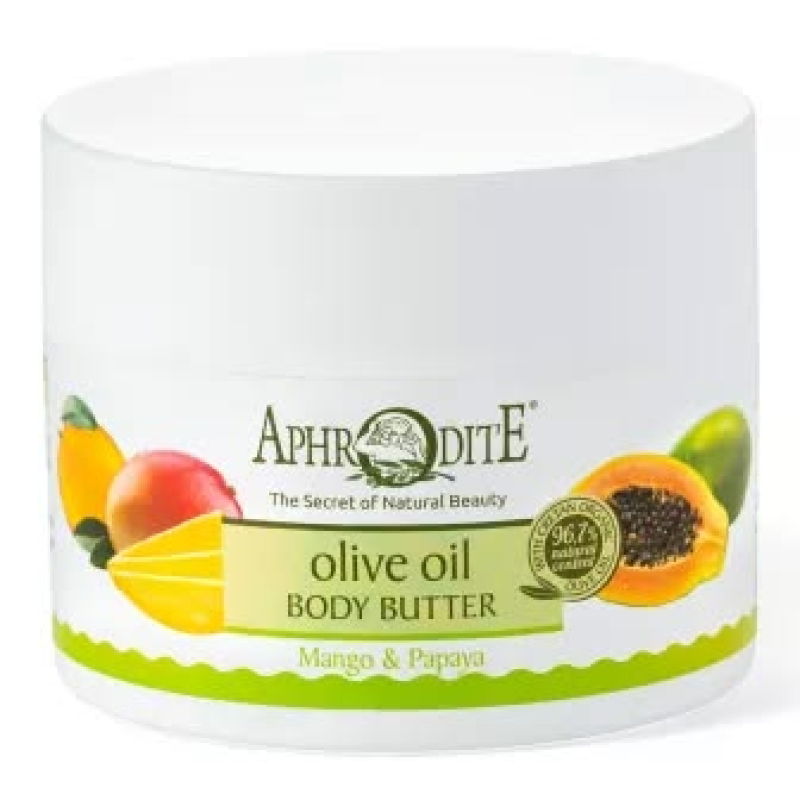 Aphrodite Body Butter Mango & Papaya: Exotische Huidverzorging