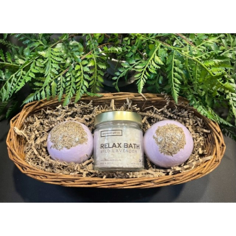 Aromaesti - Relax bath set - wild Lavender