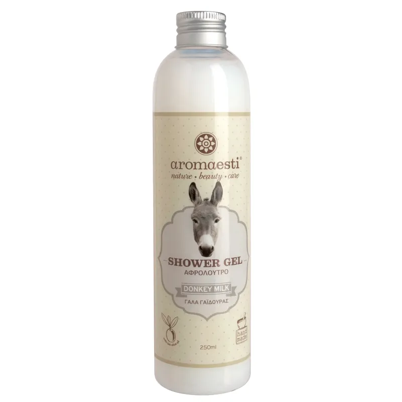 Aromaesti - handgemaakte douchegel met ezelinnenmelk