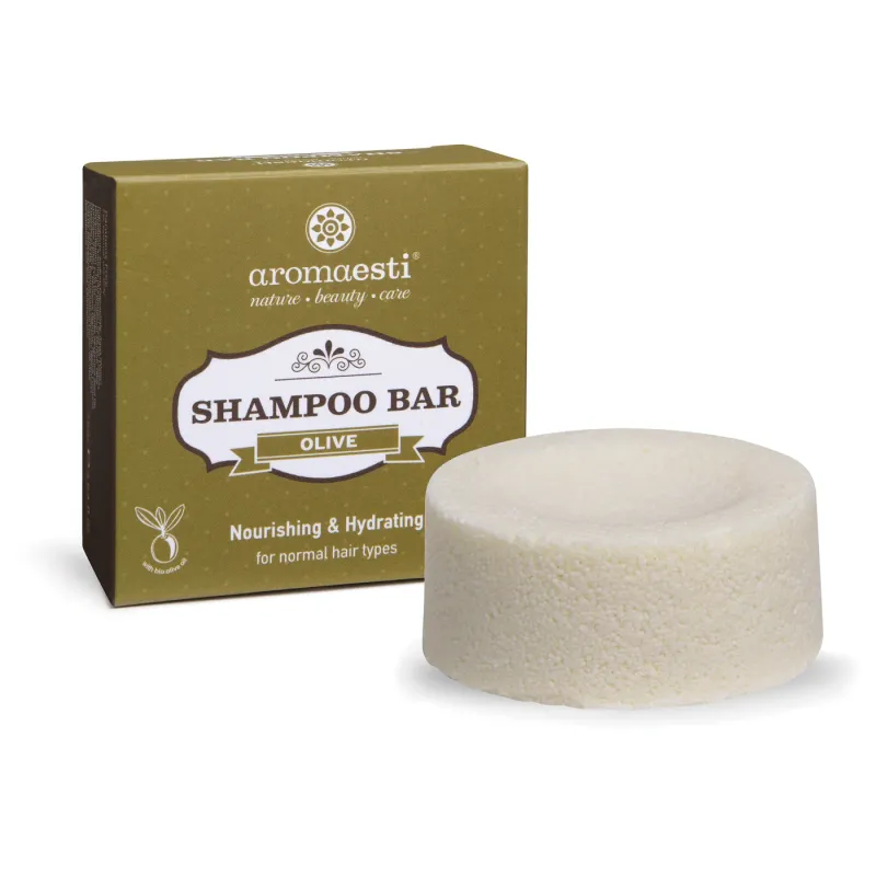 Aromaesti - Olive shampoo bar (normaal haar)