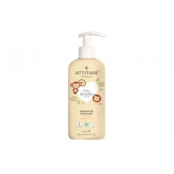 Attitude - 2 in 1 Shampoo Bodywash Baby Pear Nectar
