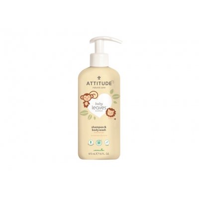 Attitude - 2 in 1 Shampoo Bodywash Baby Pear Nectar Attitude - 2 in 1 Shampoo Bodywash Baby Pear Nectar