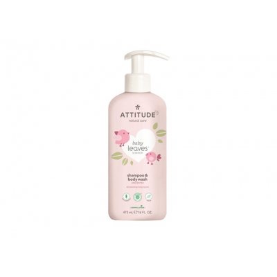 Attitude - 2 in 1 Shampoo en Body Wash - Geurvrij Attitude - 2 in 1 Shampoo en Body Wash - Geurvrij