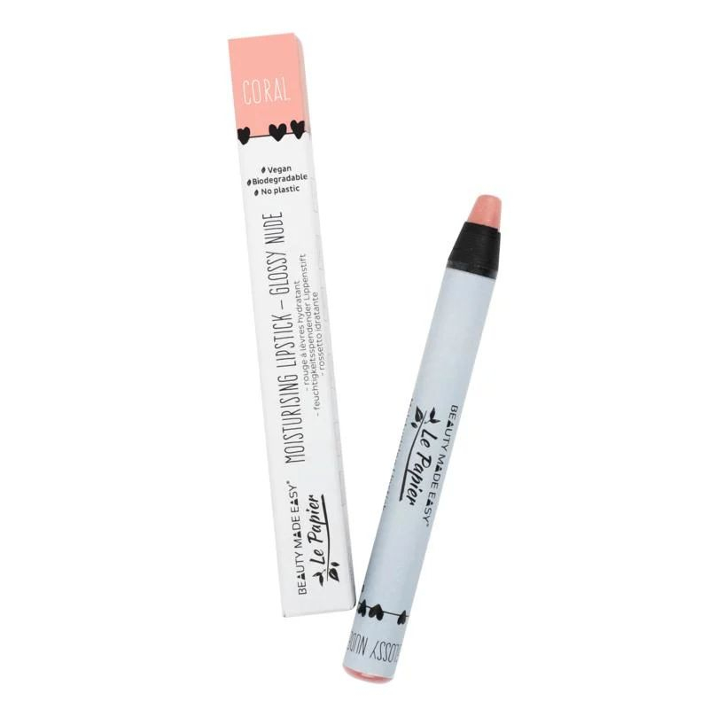 Le Papier Glossy Lipstick - coral