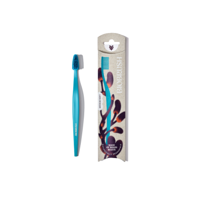Biobrush - Tandenborstel (Biologisch afbreekbaar) - Blauw Biobrush - Tandenborstel (Biologisch afbreekbaar) - Blauw