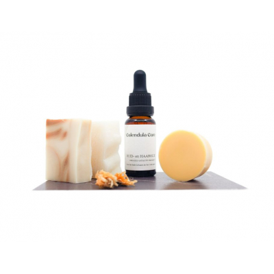 Calendula Care - giftbox mini's (4 stuks) Calendula Care - giftbox mini's (4 stuks)
