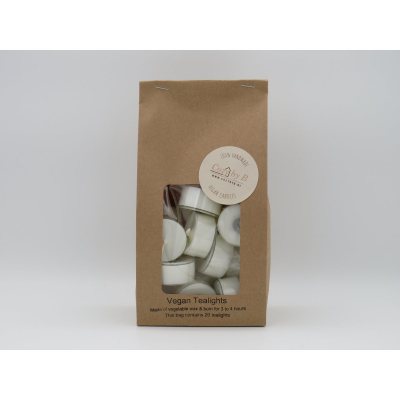 Theelichtjes van raapzaad en kokosolie  Theelichtjes van raapzaad en kokosolie