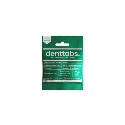 DentTabs - Tandpasta tabletten zonder fluoride mint - Denttabs DentTabs - Tandpasta tabletten zonder fluoride mint - Denttabs