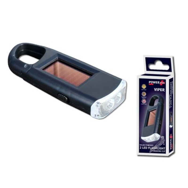 Zaklamp Viper - met karabijnhaak