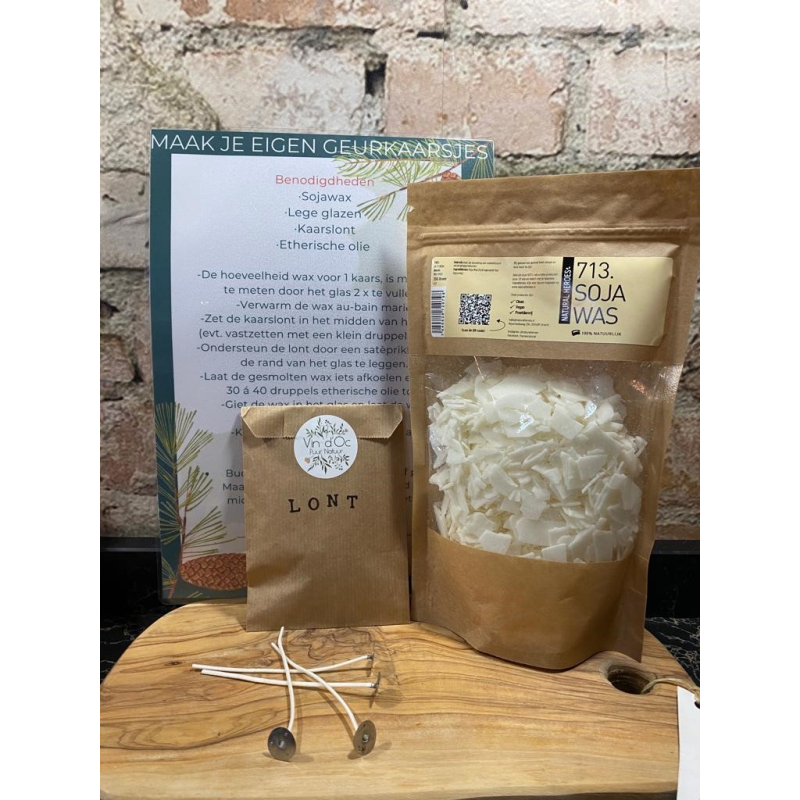 DIY maxi-set natuurlijke kaarsen maken