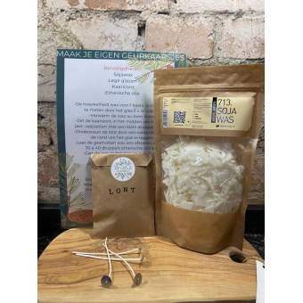 DIY maxi-set natuurlijke kaarsen maken