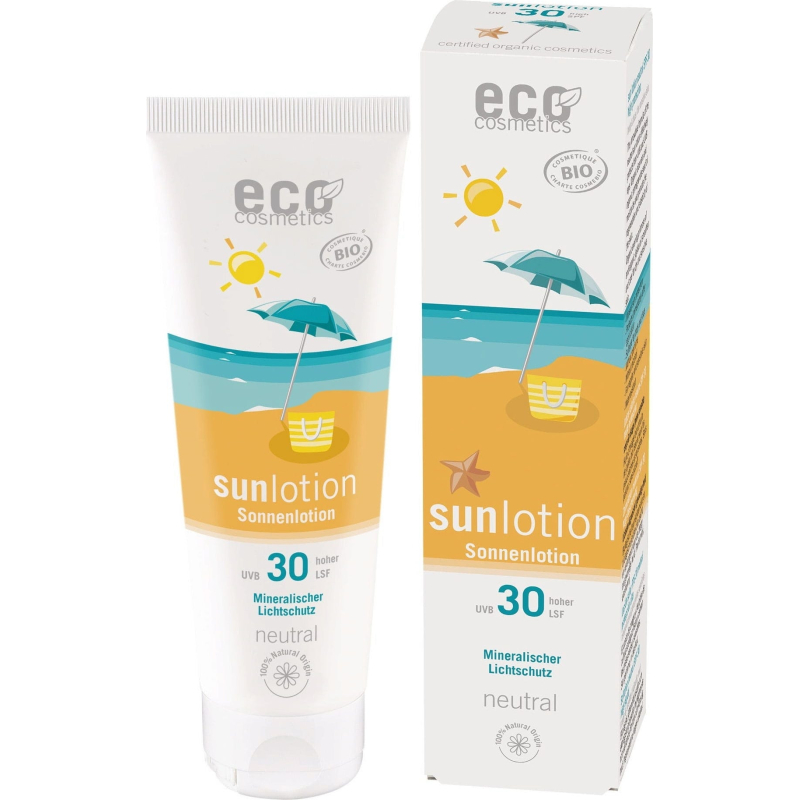 Eco cosmetics - zonnebrand lotion neutral SPF30