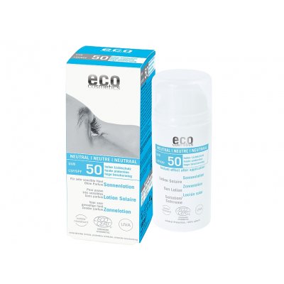 Eco Cosmetics - zonlotion zonder parfum en alcohol SPF50 Eco Cosmetics - zonlotion zonder parfum en alcohol SPF50