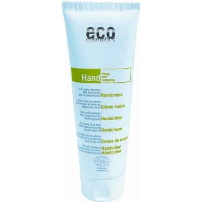 Eco Cosmetics handcrème met Echinacea & Druivenpitolie Eco Cosmetics handcrème met Echinacea & Druivenpitolie