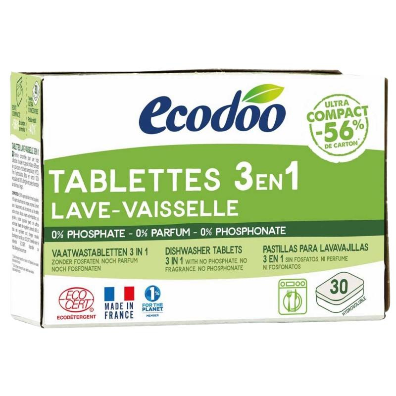 Ecodoo Vaatwastabletten 3-in-1 Eco Geconcentreerd