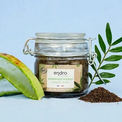Endro - Zachte aloë gezichtsscrub Endro - Zachte aloë gezichtsscrub