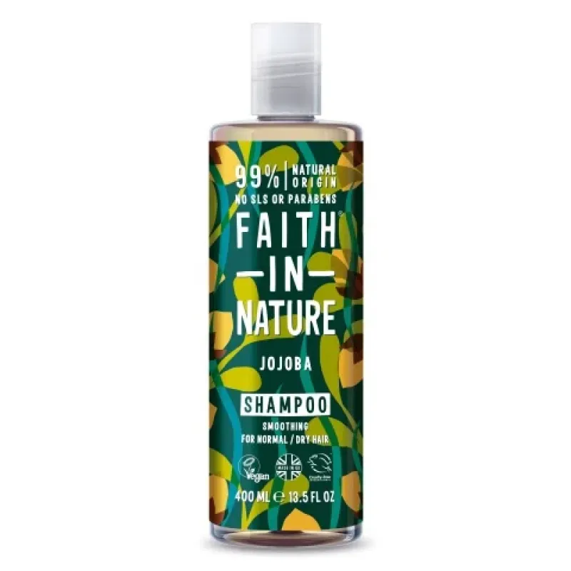 Faith in Nature Jojoba Shampoo - Natuurlijke Verzorging voor Glanzend Haar