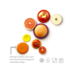 Foodhuggers autumn harvest set van 5 voedselafdekkers