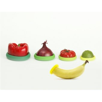 Foodhuggers Fresh Greens  set van 5 voedsel afdekkers