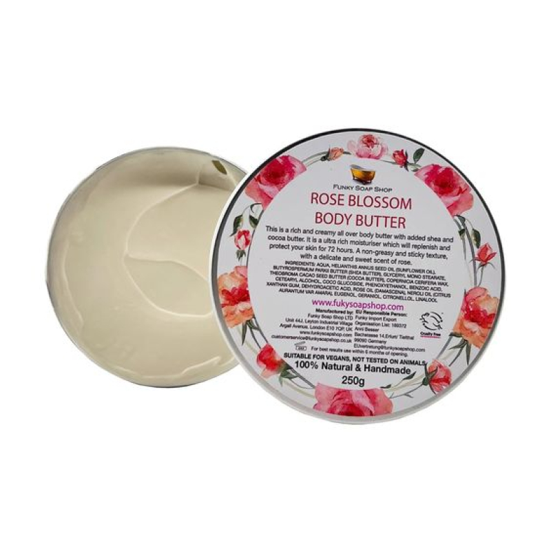 Funky soap shop - Rozenbloesem Rijke Body Butter