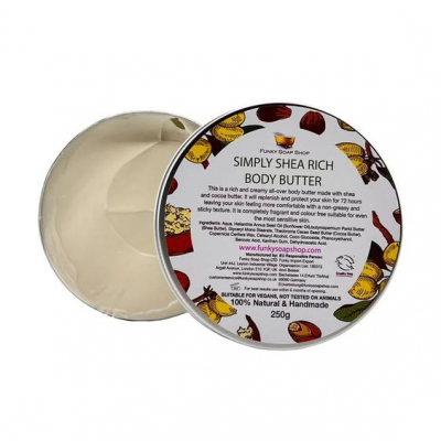 Funky soap shop - Simply Shea Rich Body Butter Funky soap shop - Simply Shea Rich Body Butter