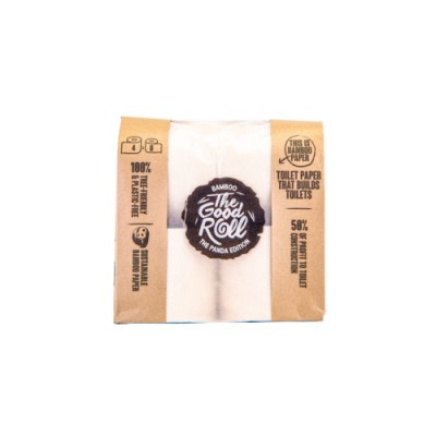 Good Roll - Bamboe Toiletpapier 4st. - Naked Panda edition Good Roll - Bamboe Toiletpapier 4st. - Naked Panda edition