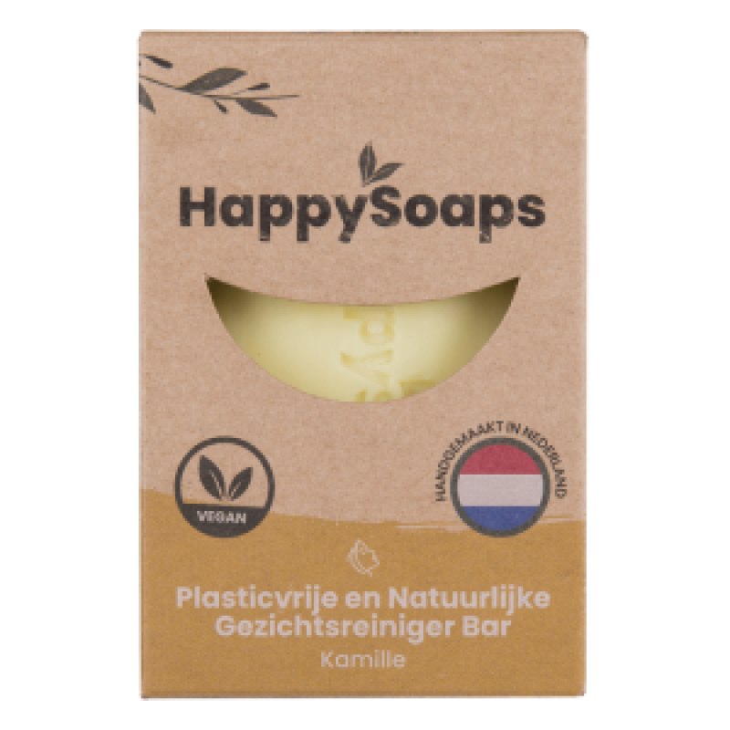 HappySoaps - Gezichtsreiniger Bar Kamille