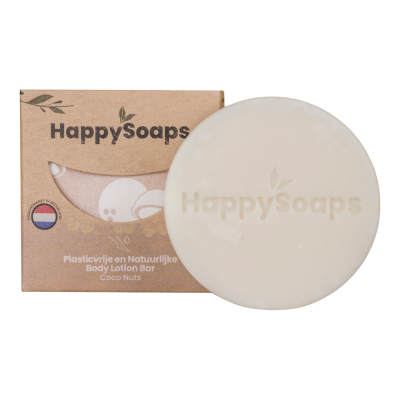 HappySoaps - Body Lotion Bar - Coco Nuts HappySoaps - Body Lotion Bar - Coco Nuts