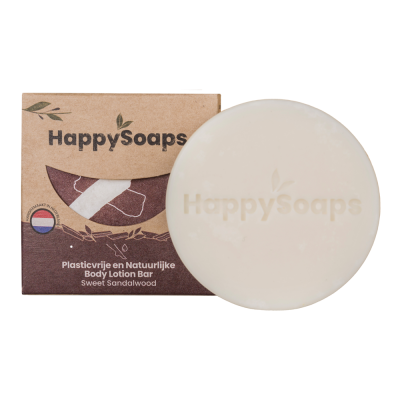HappySoaps - Body Lotion Bar - Sweet Sandelwood HappySoaps - Body Lotion Bar - Sweet Sandelwood