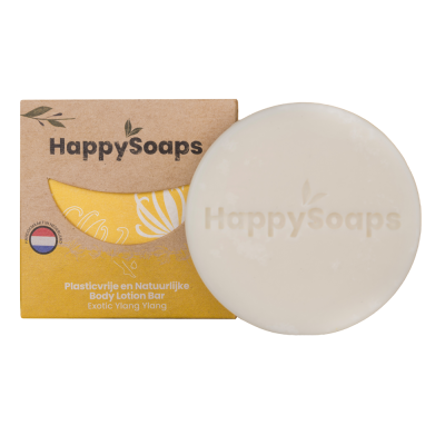 HappySoaps - Body Lotion Bar - Exotic Ylang Ylang HappySoaps - Body Lotion Bar - Exotic Ylang Ylang
