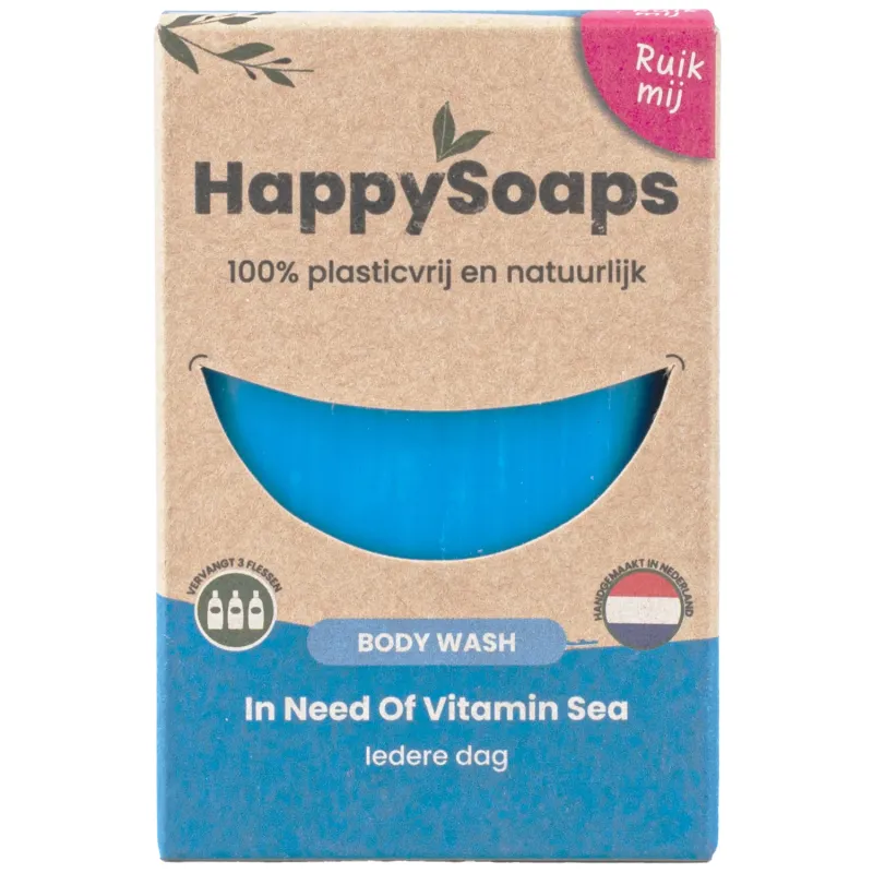 HappySoaps - Body Wash Bar - In Need of Vitamin Sea