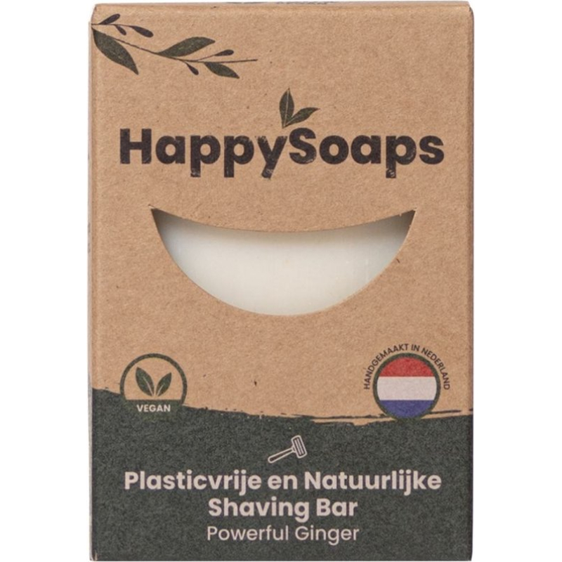 HappySoaps - Shaving Bar Powerful Ginger