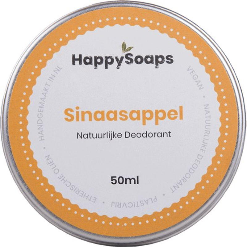 HappySoaps natuurlijke Deodorant – Sinaasappel