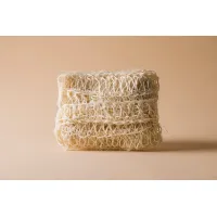 Scrub handschoen sisal en katoen