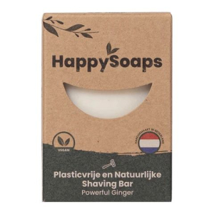 HappySoaps - Shaving Bar Powerful Ginger