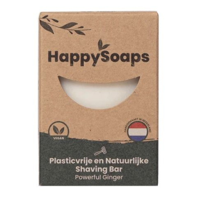 HappySoaps - Shaving Bar Powerful Ginger HappySoaps - Shaving Bar Powerful Ginger