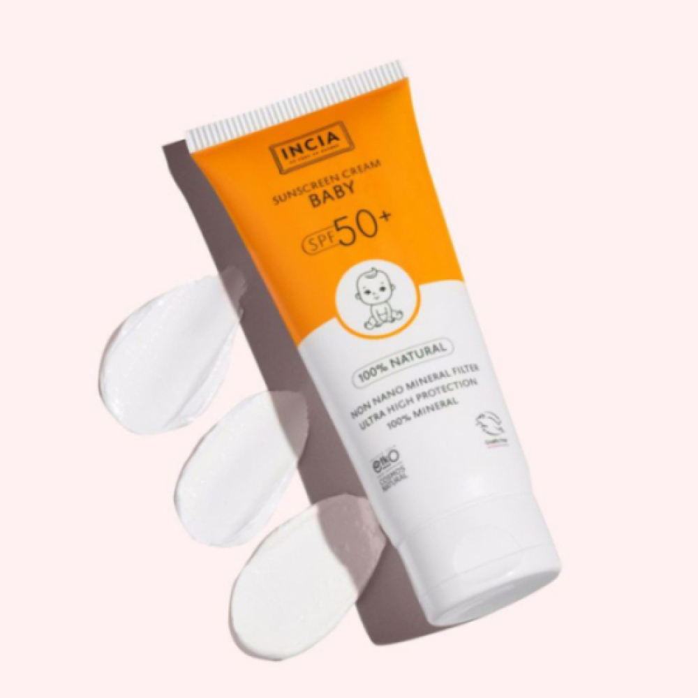 INCIA Natuurlijke Zonnebrandcrème voor Baby en Kind SPF 50