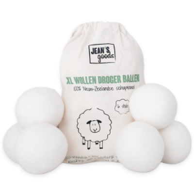 Jean's good - Drogerballen - 6 Stuks Jean's good - Drogerballen - 6 Stuks