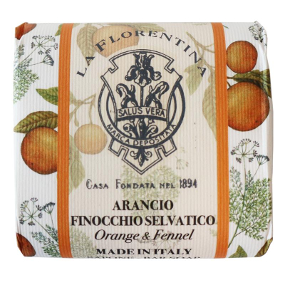 La Florentina, sinaasappel-wilde venkel olijfzeep La Florentina, sinaasappel-wilde venkel olijfzeep