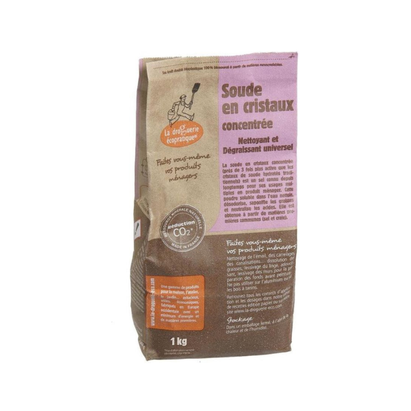 La droguerie écologique Kristal Soda - Krachtige Natuurlijke Reiniger 1kg