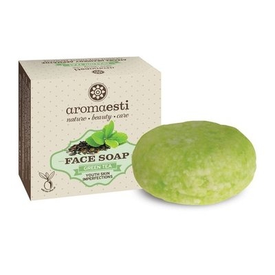 Aromaesti - Face bar groene thee (vette huid) Aromaesti - Face bar groene thee (vette huid)