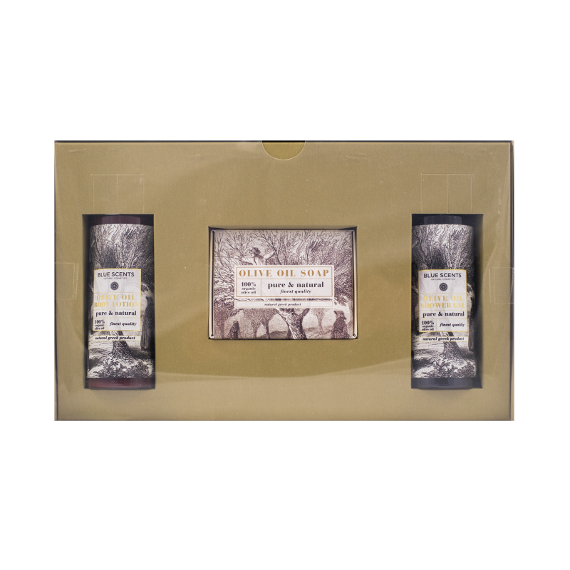 Blue Scents Pure & Natural Olive Gift Set