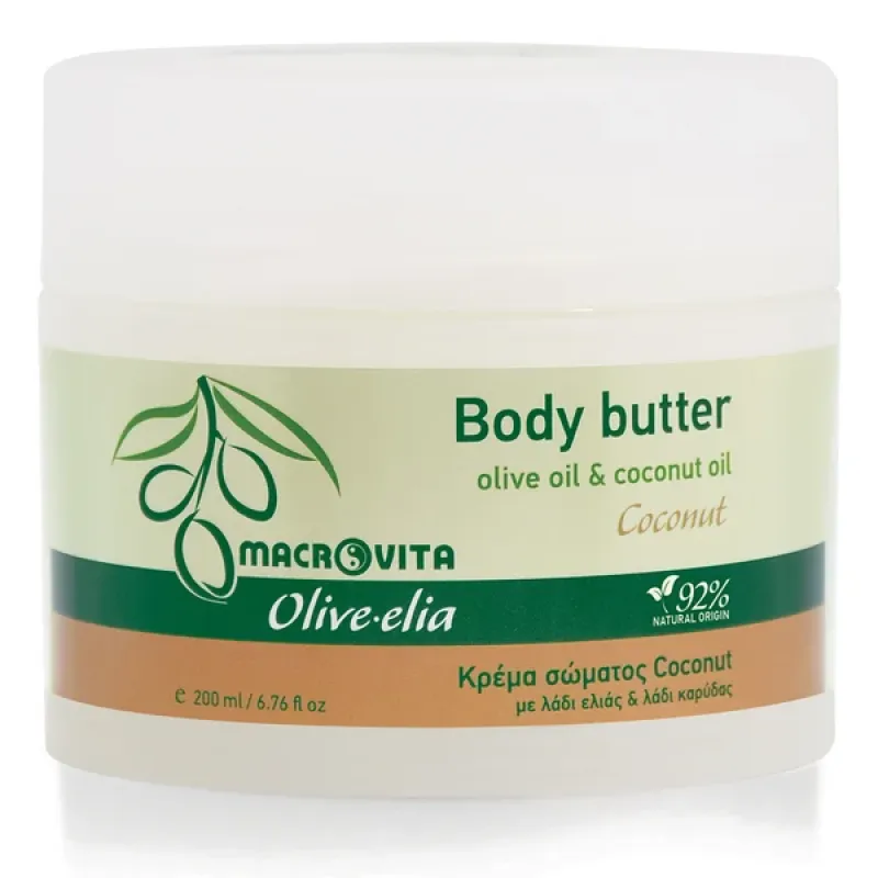 Macrovita Olive-elia Body Butter met Kokosolie