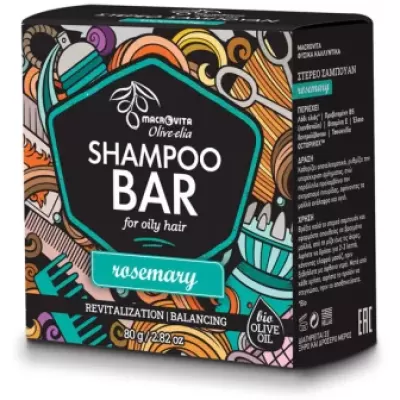 Macrovita-shampoobar Rosemary voor vet haar Macrovita-shampoobar Rosemary voor vet haar