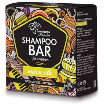Macrovita - Meloen shampoo Bar voor kinderen