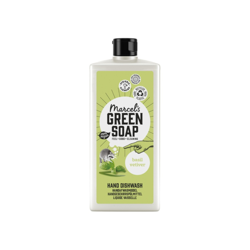Marcels Greensoap - Afwasmiddel Basilicum en Vetiver Gras